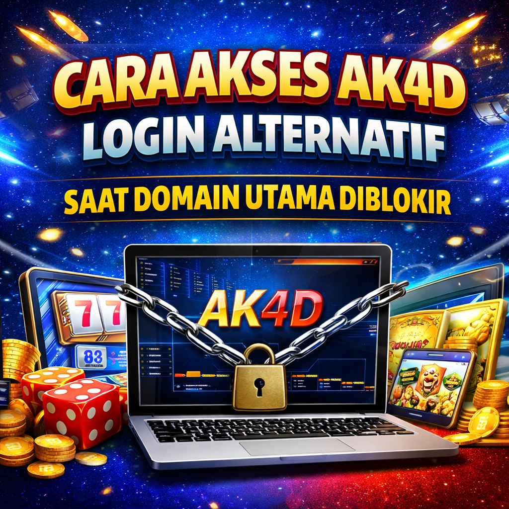 Cara Akses AK4D Login Alternatif Saat Domain Utama Diblokir