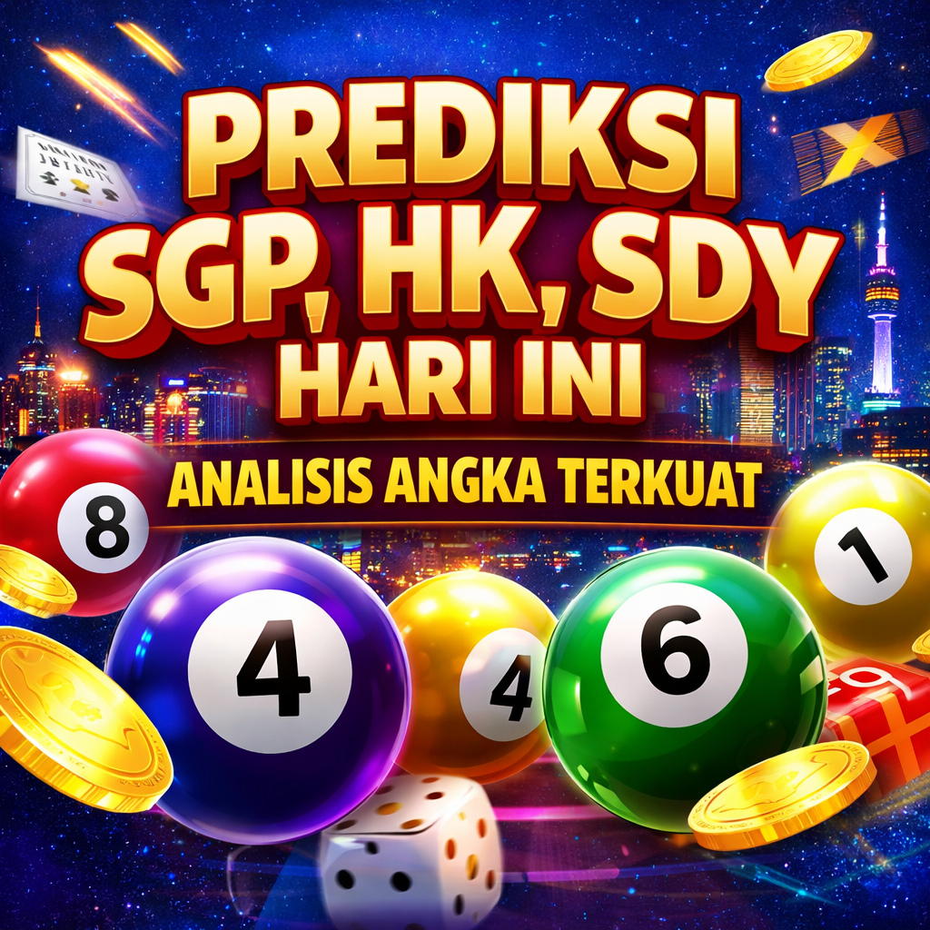 Prediksi SGP, HK, SDY Hari Ini — Analisis Angka Terkuat